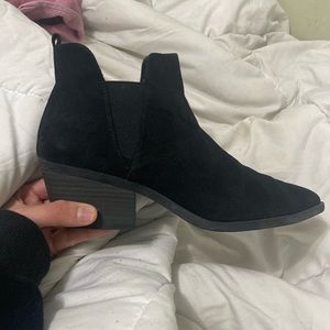 Black booties